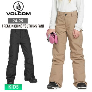 24-25 VOLCOM {R Xm[{[h EFA LbY FREAKIN CHINO YOUTH INS PANT pc