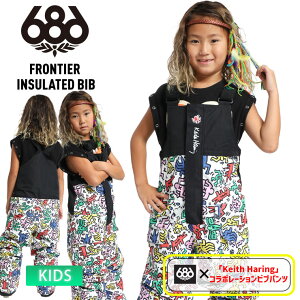 24-25 686 VbNXGCgVbNX Xm[{[hEFA FRONTIER INSULATED BIB rupc KEITH-HARING-MULTI