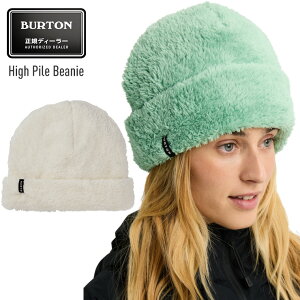 Ki 2026 BURTON o[g High Pile Beanie nCpCr[j[ h jbgX jbgLbv Xm[{[h XL[