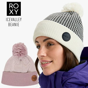 Ki 2026 ROXY LV[ ICEVALLEY BEANIE ACXo[r[j[ h jbgX h Xm[{[h