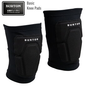2026 BURTON バートン Basic Knee Pads ベーシックニーパッド プロテクター 膝ガード ヒザパッド ニーガード ユニセックス 【JSBCスノータウン】