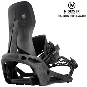 \ 25-26 2026 NIDECKER iCfbJ[ CARBON SUPERMATIC J[{X[p[}eBbN Xm[{[h rfBO oCfBO Y