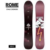 【無料ワックスサービス有】25-26 2026 ROME ローム STALE CREWZER ステールクルーザー スノーボード 板 …