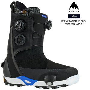 25-26 2026 BURTON o[g Men's Waverange X Pro Step On Wide EF[uWGbNXv XebvICh Xm[{[h u[c Y