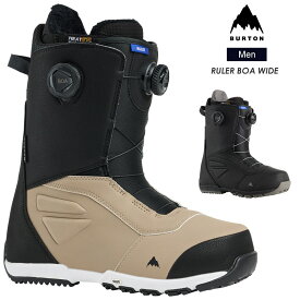 【お買い物マラソン期間中エントリーでP10倍＆更にP+1倍＆最大2500円オフクーポン】25-26 2026 BURTON バートン Men's Ruler BOA Wide ルーラーボア ワイド スノーボード ブーツ メンズ