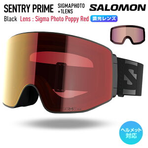 2026 SALOMON T SENTRY PRIME SIGMAPHOTO Zg[vC J[ : Black Y : Sigma Photo Poppy Red XL[ Xm[{[h S[O