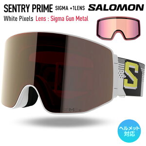2026 SALOMON T SENTRY PRIME SIGMA Zg[vCVO} J[ : White Pixels Y : Sigma Gun Metal XL[ Xm[{[h S[O