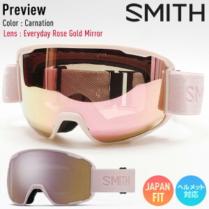 y\z2026 SMITH X~X Xm[{[h S[O PREVIEW vr[ J[:Carnation YFCP Everyday Rose Gold Mirror XL[ yJSBCXm[^Ez