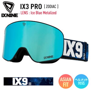 Ki 2026 IXNINE ACGbNXiC IX3 PRO Xm[{[h S[O ZODIAC Y : Ice Blue Metalized XL[S[OyJSBCXm[^Ez