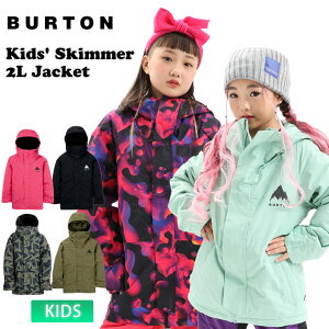 25-26 2026 BURTON �o�[�g�� �L�b�Y �W���j�A Kids' Skimmer Jacket �X�L�}�[�W���P�b�g �X�m�[�{�[�h �W���P�b�g�y�y�V�X�m�[�^�E���z