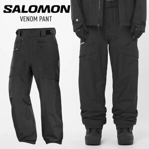ySS̊Ԓ|Cg10{&XɃGg[Ń|Cg{9{gő2500~ItN[|z2026 SALOMON T VENOM PANT xmpc Xm[{[h XL[ pc EFA LC2636800020 yJSBCXm