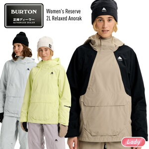 2026 BURTON o[g Women's Reserve 2L Relaxed Anorak U[u bNX AmbN WPbg Xm[{[h Xm{[ EFA EBY yJSBCXm[^Ez