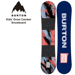 �����\�� �y�������b�N�X�T�[�r�X�L�z26-27 2027 BURTON �o�[�g�� Kids' Grom Camber Snowboard �L�b�Y �O���� �L�����o�[ �X�m�[�{�[�h �� �q��