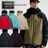 2027 BURTON バートン Reserve 2L Jacket リザーブ ジャケット メンズ スノーボード スキー スノボー ウ…