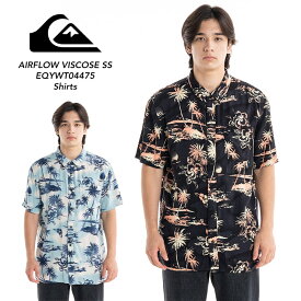 2023年春夏モデル QUIKSILVER クイックシルバー メンズ AIRFLOW VISCOSE SS シャツ EQYWT04475