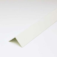アルミアングル コーナー材（薄口） 0.8x12x12x3640mm 白 ホワイト Lアングル L字 DIY アルミ汎用型材 【…