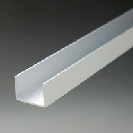アルミチャンネル チャンネル材 2.0x25（内寸21）x25x4000mm アルマイトシルバー コの字 C型 コ型 アルミ…