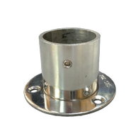 パイプソケット ステンレス 首長 19mm 丸ソケット 丸パイプ用 手すり ハンガー 受け金具 HRS-1SL 鏡面仕…