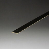 真鍮フラットバー 平角棒 見切り 平板（薄口） 1.0x15x2000mm ゴールド 一面磨き(#400)