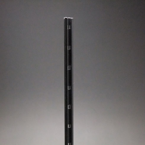 スリム棚柱（掘込用） KTR-5A 1820mm ブラック | オンラインショップ e-金物
