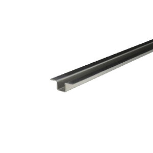 ステンレス鏡押 見切り材 鏡枠 ミラー枠 コーナー材 10x3000mm ヘアライン仕上 【※サービスカット対応商品です】