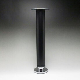 テーブル脚 アイアン 昇降式ポール脚 DSS-500A 高さ調整幅 600～800mm（4cm間隔x5段階昇降） 黒塗装