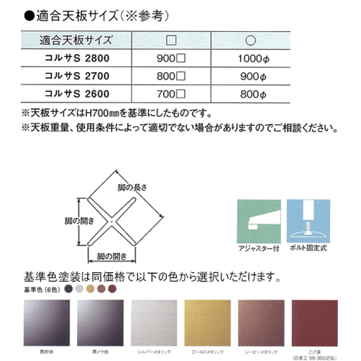 テーブル脚 アイアン DIY 脚 パーツ コルサS2800 ベース570x570 楽天市場】テーブル脚 アイアン DIY 脚 パーツ コルサS2800 ベース