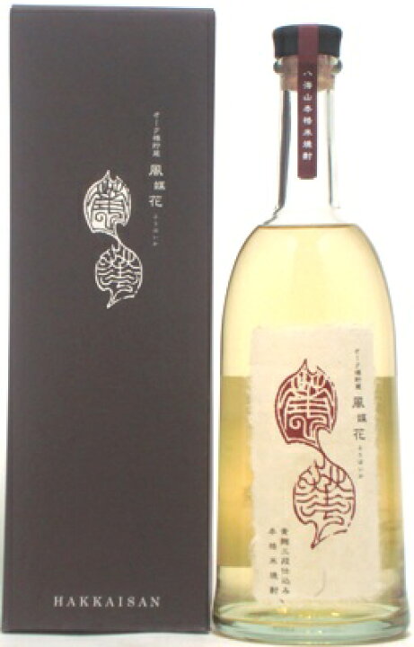 楽天市場 八海山 本格米焼酎 オーク樽貯蔵 風媒花 ふうばいか ４０ 7ml 函付 かのや本店 醸造は芸術