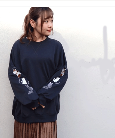 楽天市場 猫 スウェット トレーナー トップス レディースファッションの通販