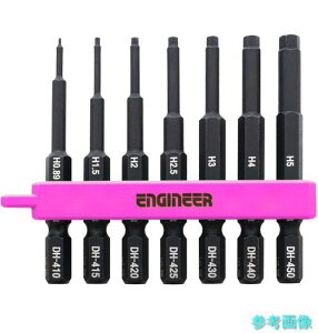 (ENGINEER) DH-401P �h���C�o�[�r�b�g �w�b�N�X�~�h���Z�b�g PINK&BLACK 7�{�g �Z�p���Ε�0.89-5mm