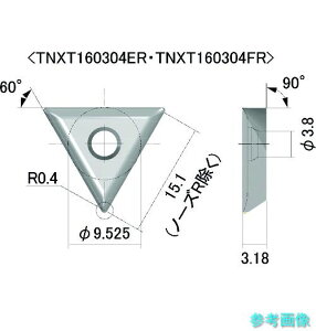 �x�m�� TNXT160304ER HSS ALCRN �C���T�[�g �y3�z