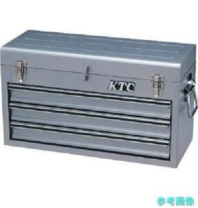 《個人宅配送不可》 KTC SKX0213S チェスト(3段3引出し)メタリックシルバー 【1個】