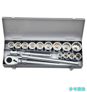 (KTC) TB618BB 19.0sq.�\�P�b�g�����`�Z�b�g(18�_) �P�[�X�Ԍ�545×���s185×����85mm