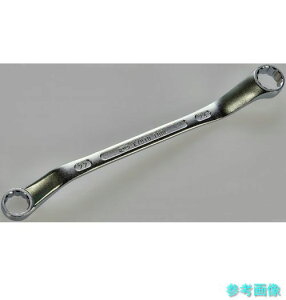 京都機械工具 KTC 45°ロングめがねレンチ M25-22X24 22×24mm (レンチ 