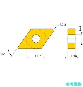 �O�H DNMG150408-MA(MP7135) �X�e�����X�|������H�p�R�[�e�b�h���d�ގ�MC_MP7100�V���[�Y MP7135 �y10�z