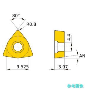 �O�H WCMT06T308-MM(MP7135) �X�e�����X�|������H�p�R�[�e�b�h���d�ގ�MC_MP7100�V���[�Y MP7135 �y10�z