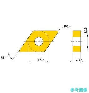 �O�H DNMG150404-FPH(MC6115) �X�e�����X�|������H�p�R�[�e�b�h���d�ގ�MC_MP7100�V���[�Y MC6115 �y10�z