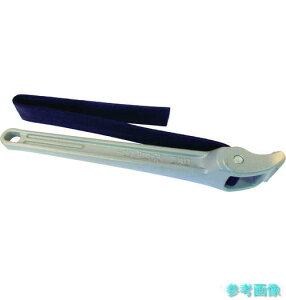 スーパー BW2 アルミ製ベルトレンチ(無傷型) くわえられる管外径:15~80mm 本体全長:300mm 【1丁】