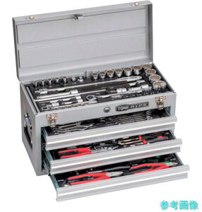 ���[�J�[���� (TONE) TSXT95021SV �����p�H��Z�b�g �c�[���Z�b�g(�V���o�[) �Ԍ�508×���s232×����302mm �����p9.5mm�A12.7mm