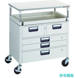 TRUSCO PEW-970M1VXWT-W �c�[�����S�� �t�F�j�b�N�X���S�� �ȉ� 750X500 H880 ���o�t �X���C�h1�i �V�t �z���C�g