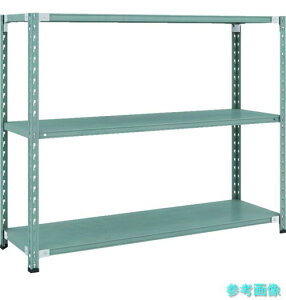 ���[�J�[����(�k�C���E����E�����͏���) (TRUSCO) CB-4543-GN CB�^�Z�~�{���g���X�y���ʒI 1500X450XH1200 3�i �O���[��