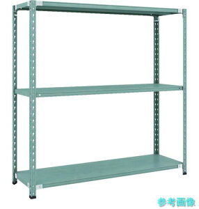 ���[�J�[����(�k�C���E����E�����͏���) (TRUSCO) CB-5543-GN CB�^�Z�~�{���g���X�y���ʒI 1500X450XH1500 3�i �O���[��