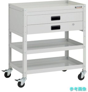 TRUSCO RBW-873X-W �c�[�����S�� ���r�b�g���S�� 700X450XH810 2�i���o�t �S���ԗ� �z���C�g