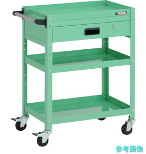 TRUSCO RBW-863VH YG �c�[�����S�� ���r�b�g���S�� 600X400XH810 3�i 1�i���o�t �n���h���t �S���ԗ� �����O�O���[��