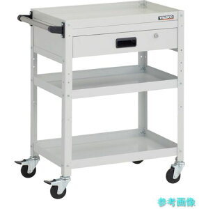 TRUSCO RBW-863VH W �c�[�����S�� ���r�b�g���S�� 600X400XH810 3�i 1�i���o�t �n���h���t �S���ԗ� �z���C�g