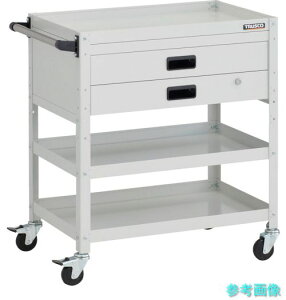 TRUSCO RBW-873XH W �c�[�����S�� ���r�b�g���S�� 700X450XH810 3�i 2�i���o�t �n���h���t �S���ԗ� �z���C�g