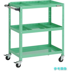 TRUSCO RBW-973S2H YG �c�[�����S�� ���r�b�g���S�� 700X450XH880 3�i �d�ؔ�2�i�t �n���h���t �S���ԗ� �����O�O���[��