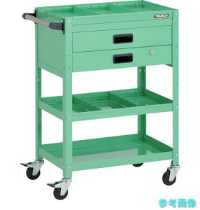 TRUSCO RBW-963S2XH YG �c�[�����S�� ���r�b�g���S�� 600X400XH880 3�i 2�i���o�t �d�ؔ�2�i�t �n���h���t �S���ԗ� �����O�O���[��