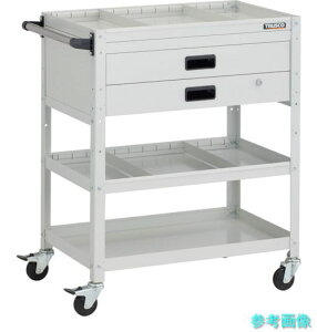 TRUSCO RBW-973S2XH W �c�[�����S�� ���r�b�g���S�� 700X450XH880 3�i 2�i���o�t �d�ؔ�2�i�t �n���h���t �S���ԗ� �z���C�g