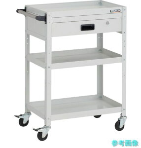 TRUSCO RBW-963VH W �c�[�����S�� ���r�b�g���S�� 600X400XH880 3�i 1�i���o�t �n���h���t �S���ԗ� �z���C�g